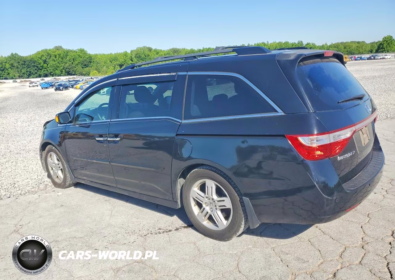 2012 Honda Odyssey Touring VIN:5FNRL5H96CB128473 - 2