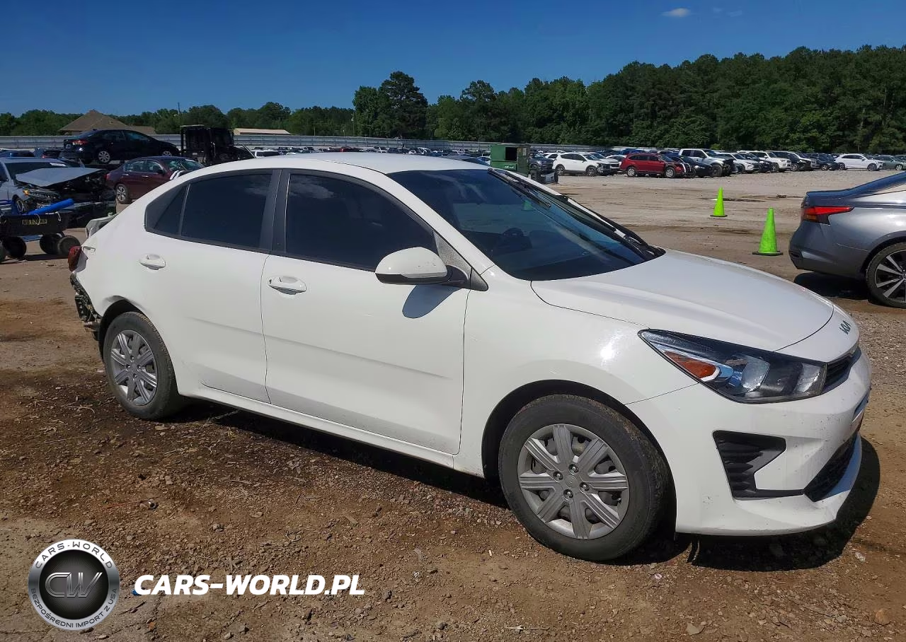 2023 Kia Rio Lx VIN:3KPA24ADXPE554302 - 4