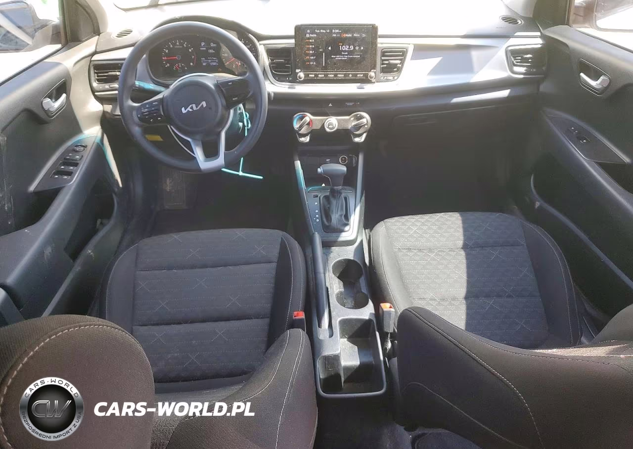 2023 Kia Rio Lx VIN:3KPA24ADXPE554302 - 8
