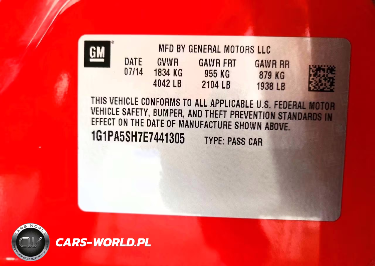 2014 Chevrolet Cruze Ls VIN:1G1PA5SH7E7441305 - 13