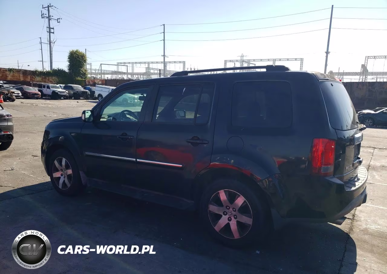 2012 Honda Pilot Touring VIN:5FNYF3H99CB007010 - 2