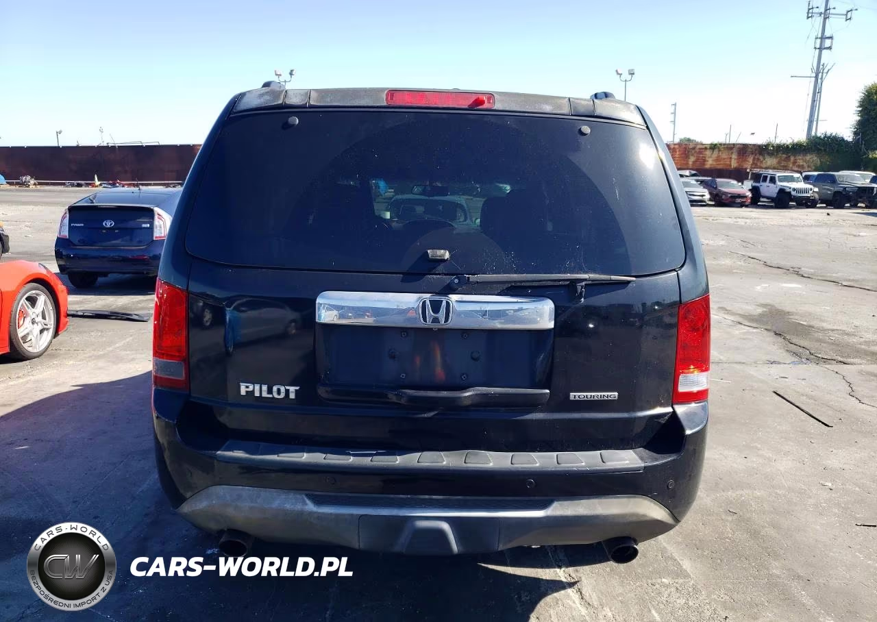 2012 Honda Pilot Touring VIN:5FNYF3H99CB007010 - 6