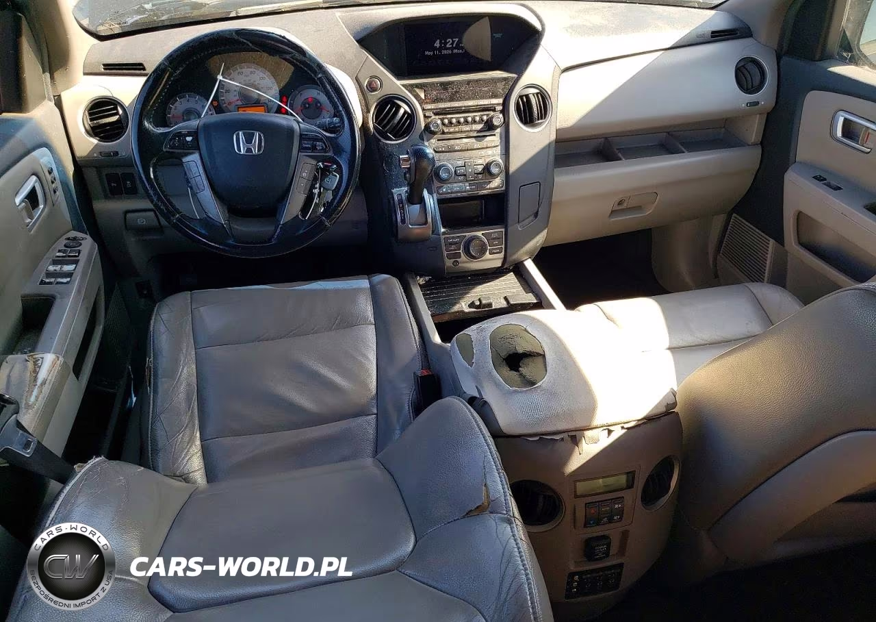 2012 Honda Pilot Touring VIN:5FNYF3H99CB007010 - 8