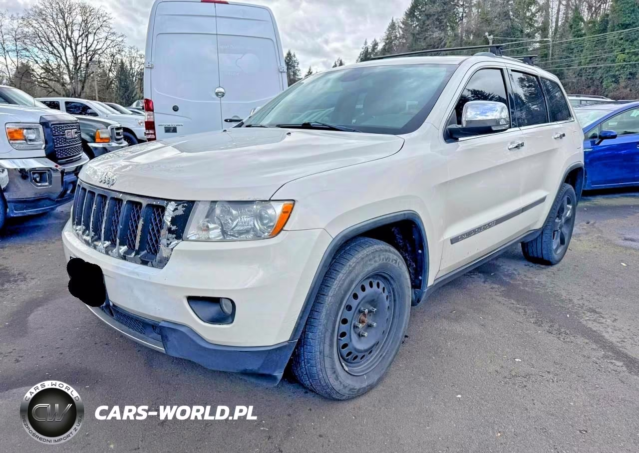 2012 Jeep Grand Cherokee Overland VIN:1C4RJFCT2CC187516 - 2
