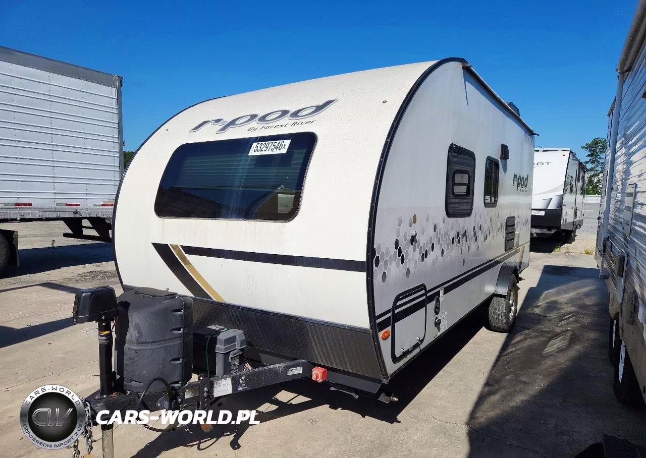 2021 Forest River R-Pod Camper VIN:4X4TRPU18MB026784 - 2