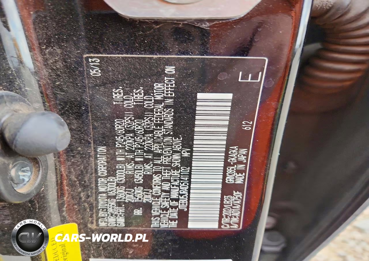 2013 Toyota 4Runner Limited VIN:JTEBU5JR4D5141102 - 12