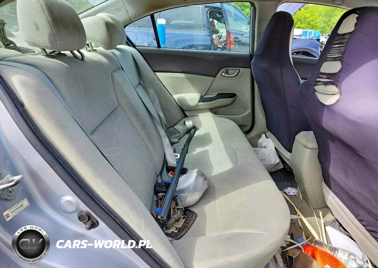 2012 Honda Civic Lx VIN:19XFB2F58CE309486 - 10