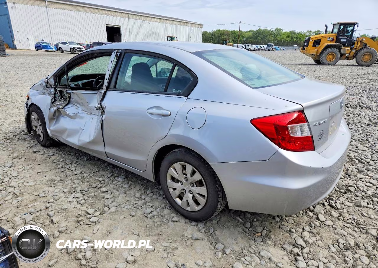2012 Honda Civic Lx VIN:19XFB2F58CE309486 - 2