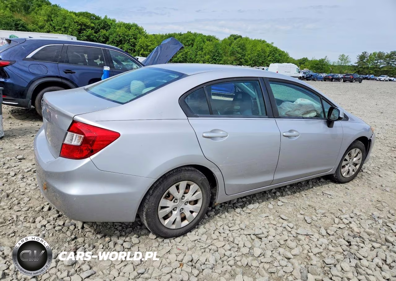2012 Honda Civic Lx VIN:19XFB2F58CE309486 - 3