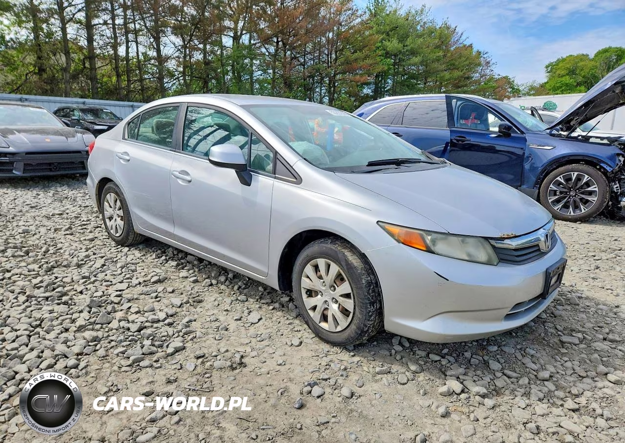2012 Honda Civic Lx VIN:19XFB2F58CE309486 - 4