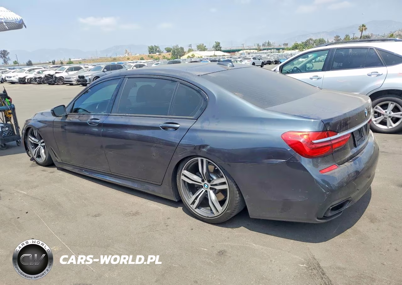 2019 BMW 740 I VIN:WBA7E2C57KB217679 - 2