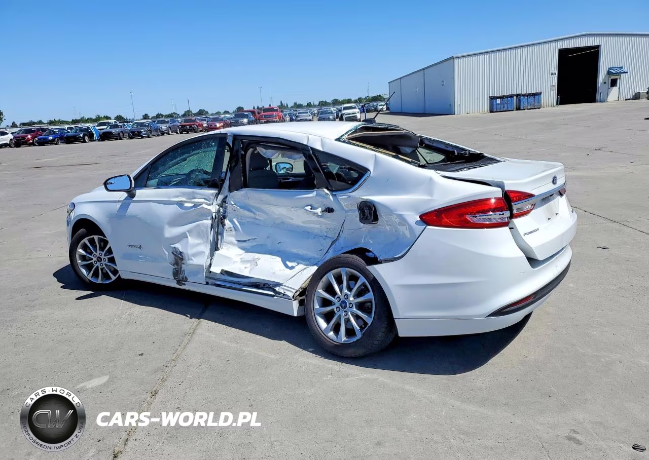 2017 Ford Fusion S Hybrid VIN:3FA6P0UUXHR247675 - 2