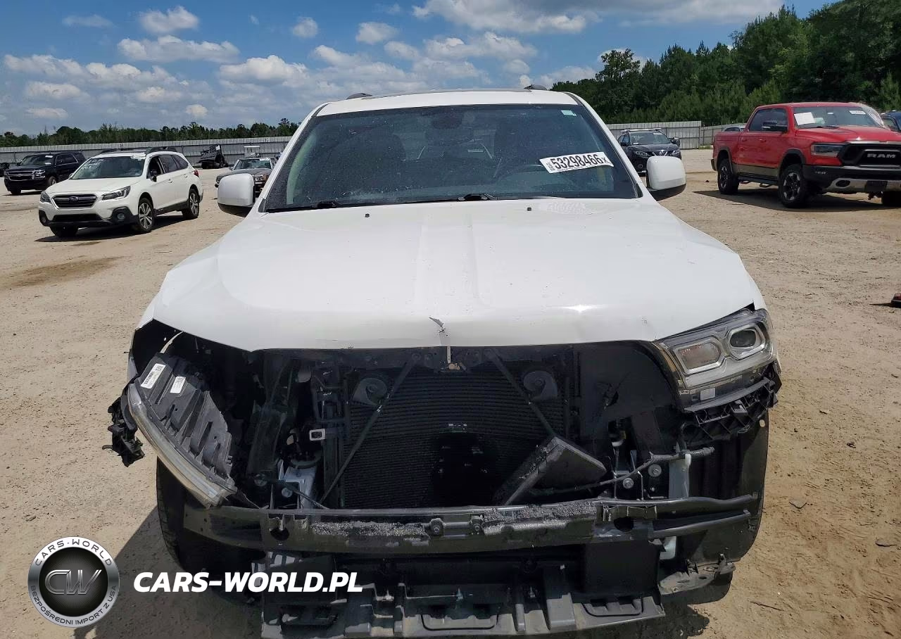 2022 Dodge Durango Sxt VIN:1C4RDHAG6NC102396 - 5