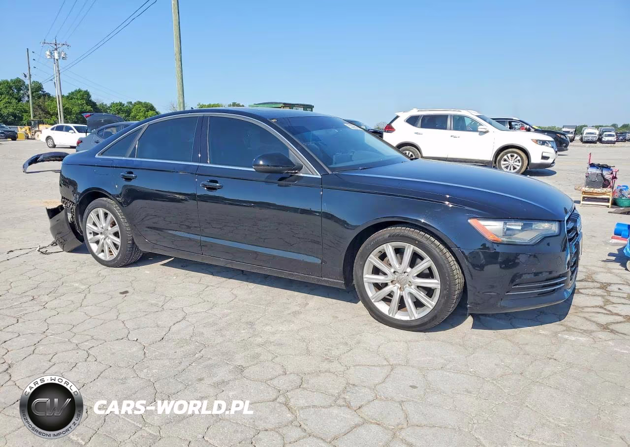 2013 Audi A6 Premium Plus VIN:WAUDFAFC2DN035670 - 4