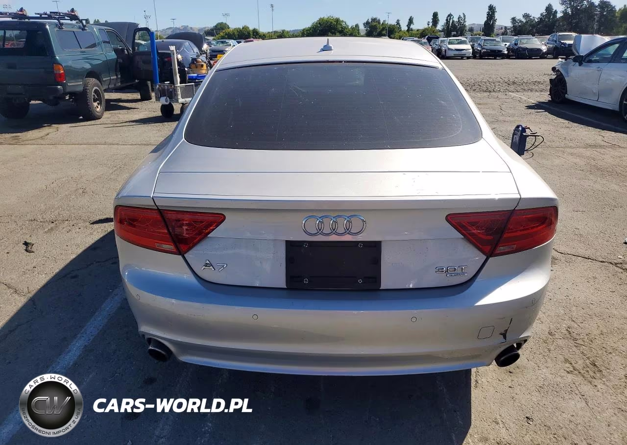 2012 Audi A7 Premium Plus VIN:WAUYGAFC8CN050929 - 6