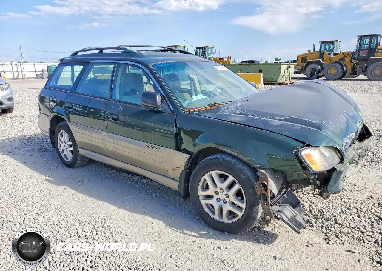 2000 Subaru Legacy Outback Awp VIN:4S3BH6754Y6651050 - 4