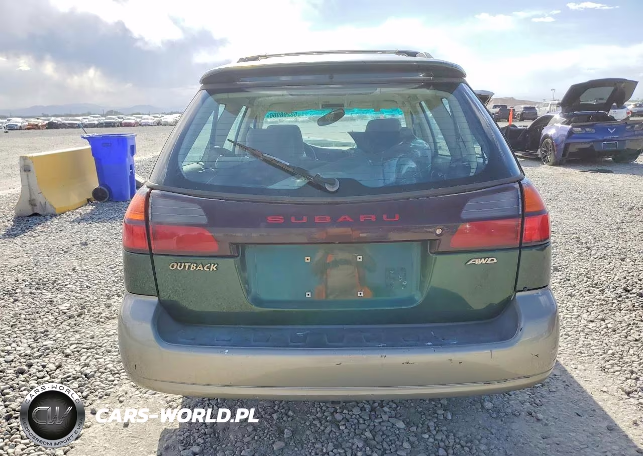 2000 Subaru Legacy Outback Awp VIN:4S3BH6754Y6651050 - 6