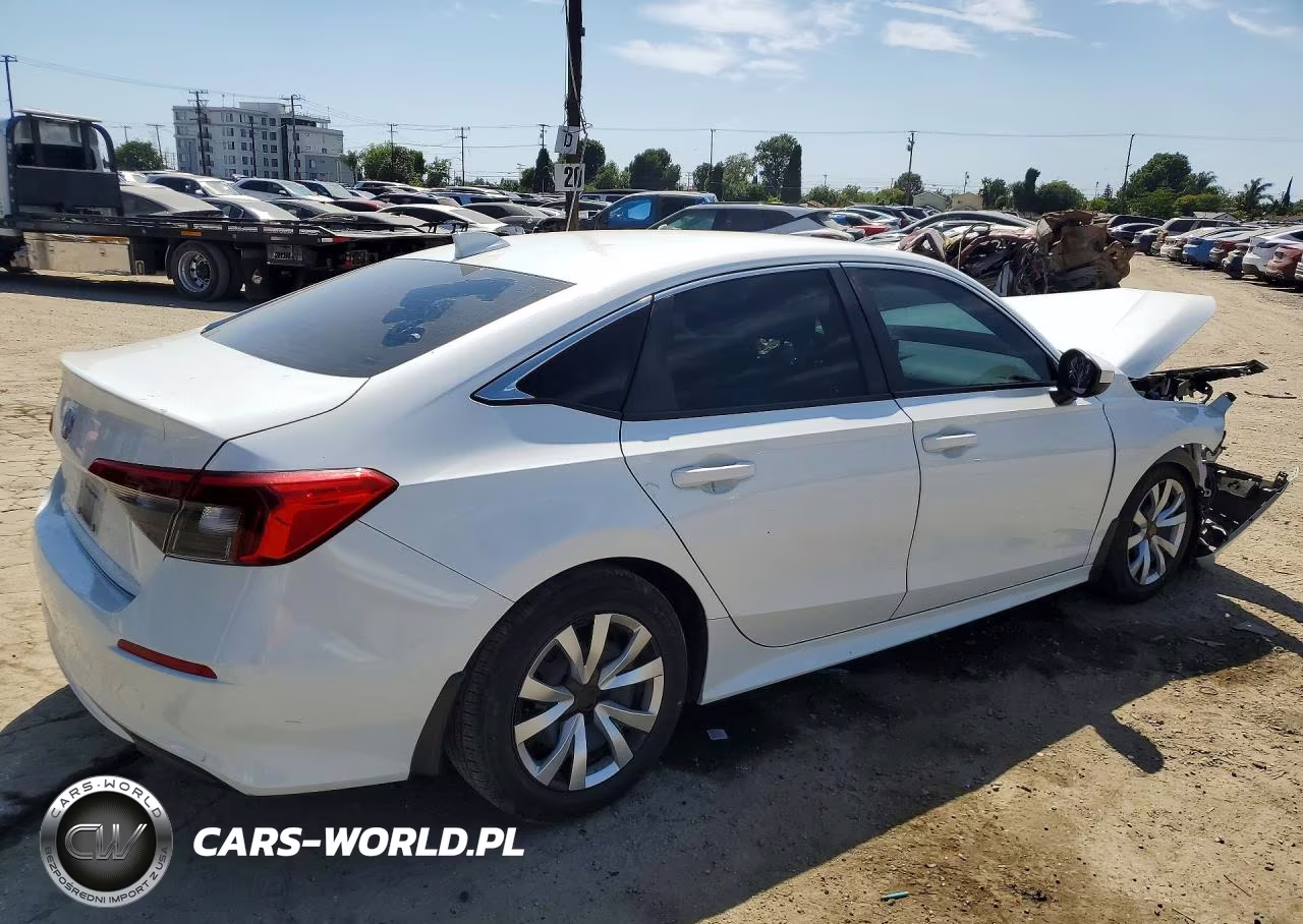 2022 Honda Civic Lx VIN:2HGFE2F2XNH529492 - 3