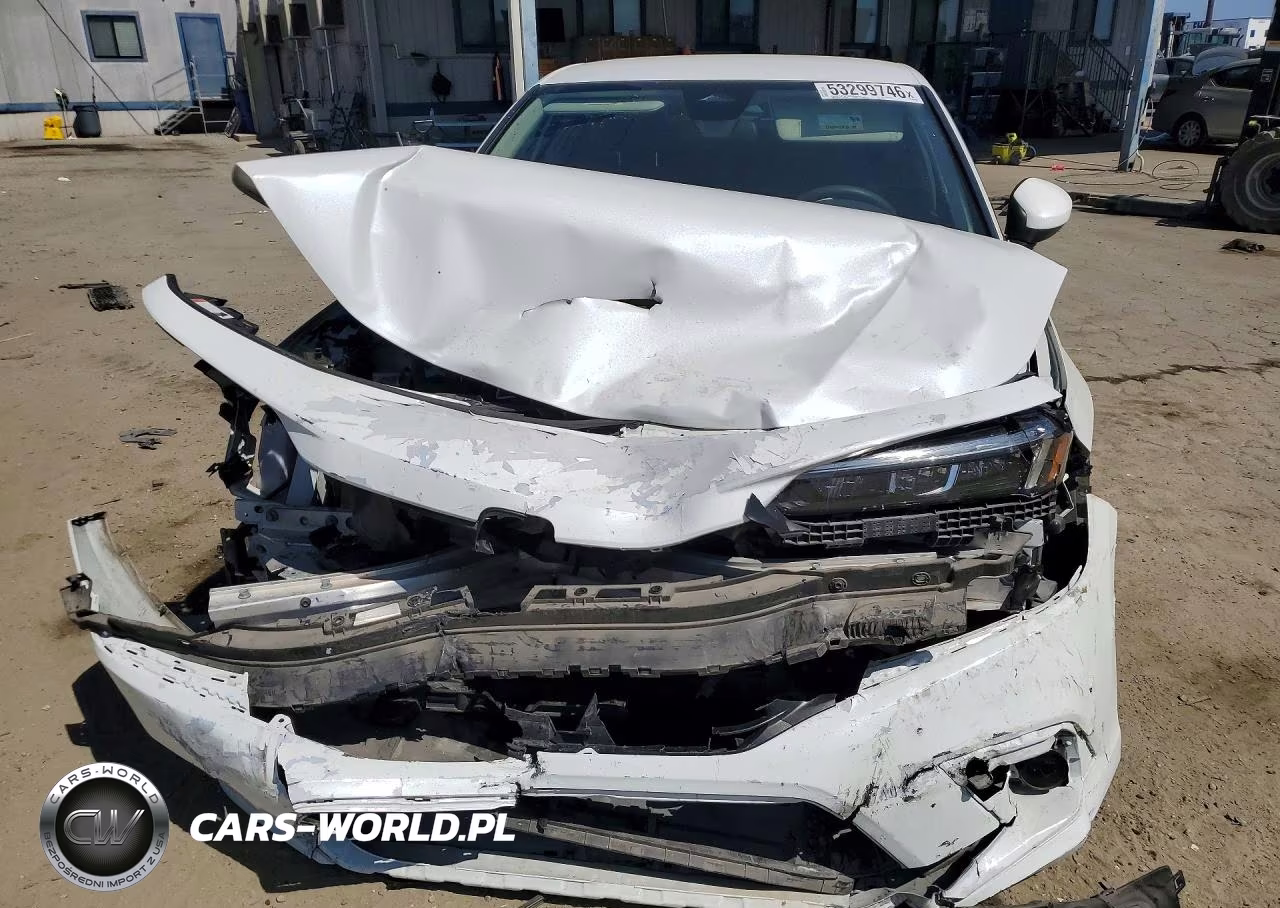 2022 Honda Civic Lx VIN:2HGFE2F2XNH529492 - 5