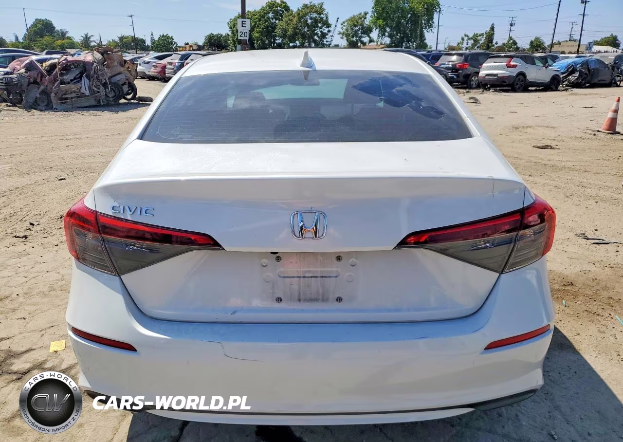 2022 Honda Civic Lx VIN:2HGFE2F2XNH529492 - 6