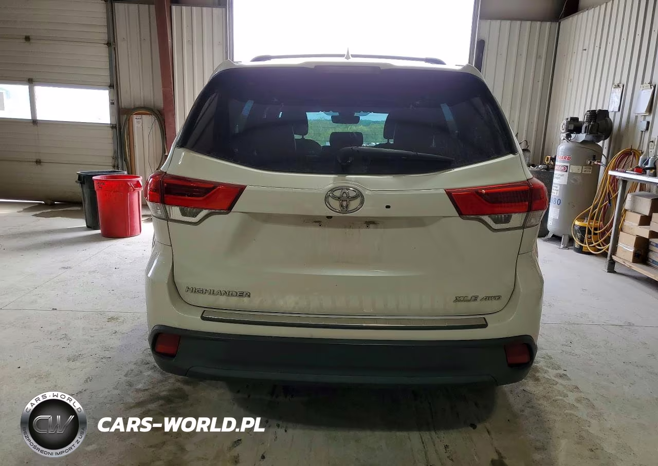 2019 Toyota Highlander Xle VIN:5TDJZRFH8KS594624 - 6
