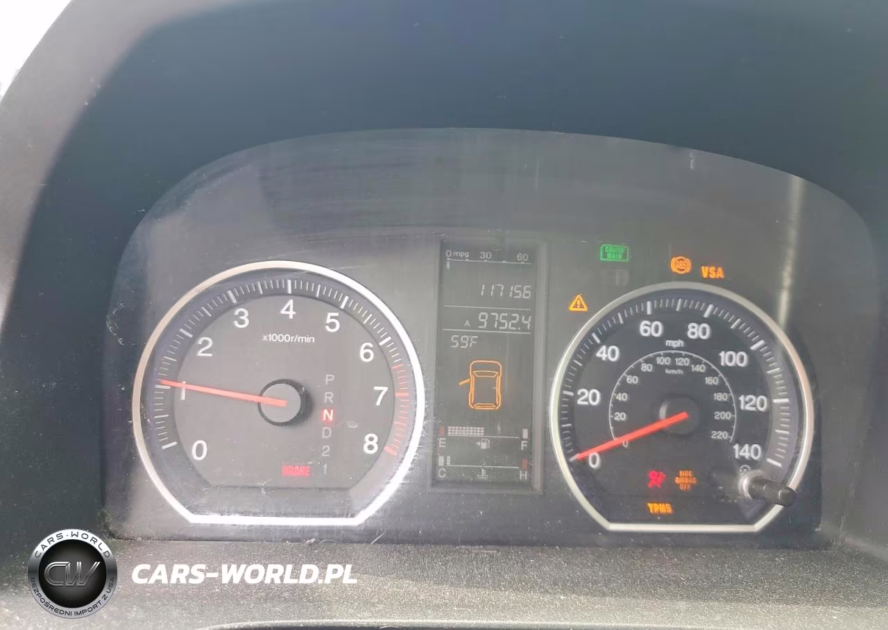 2008 Honda Cr-V Ex VIN:5J6RE48558L003416 - 9