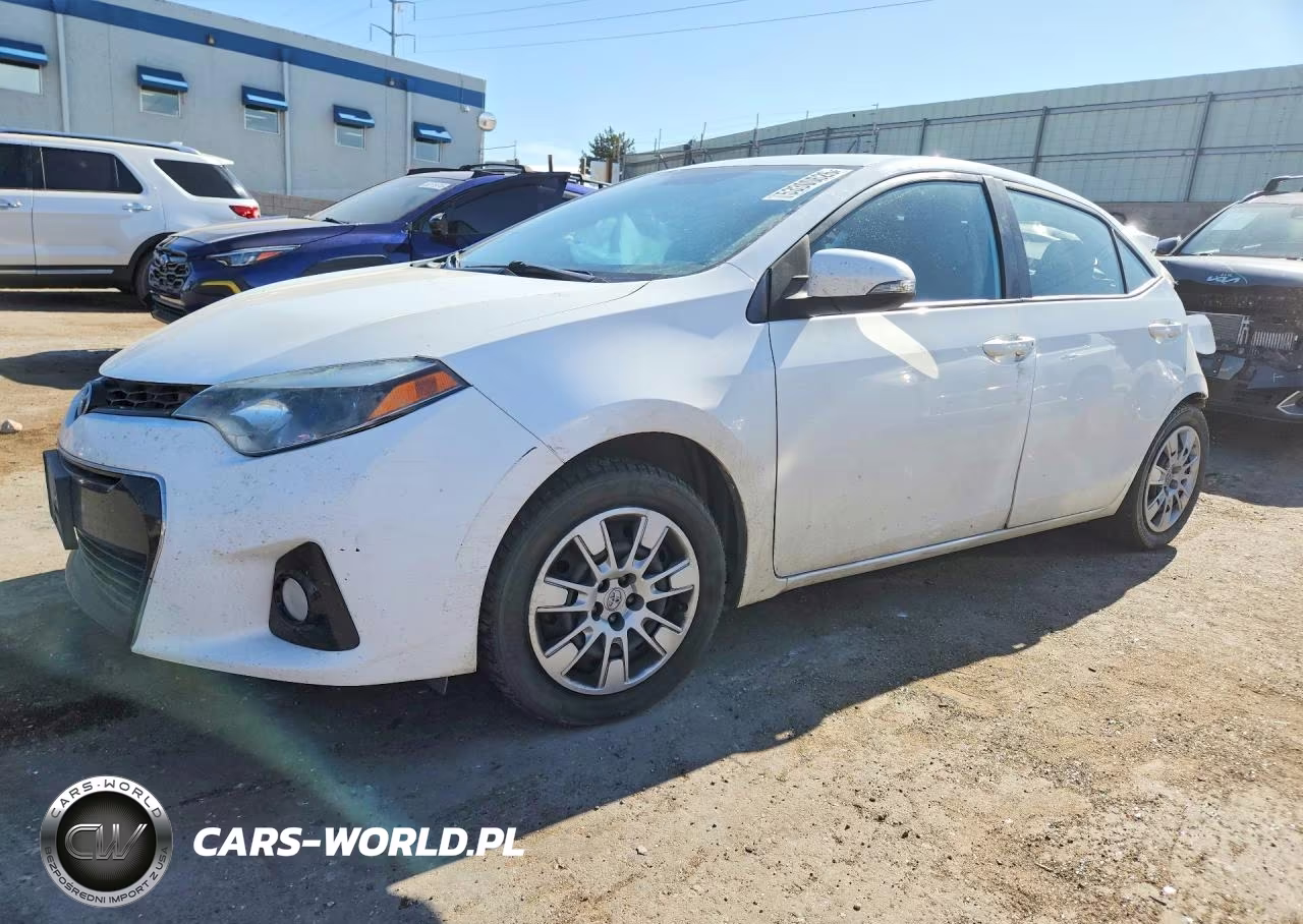 2015 Toyota Corolla S VIN:2T1BURHE7FC363718 - 1
