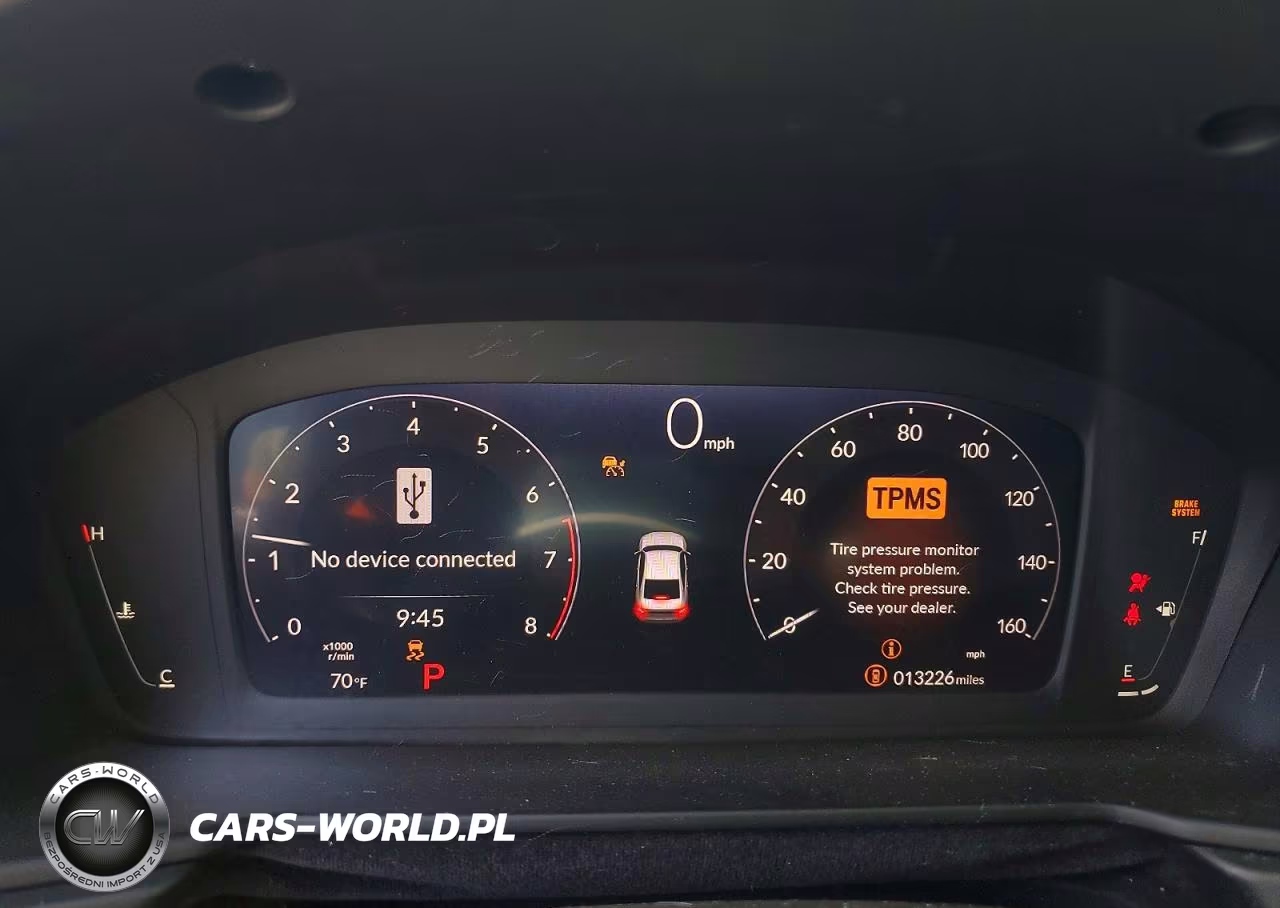 2025 Honda Accord Lx VIN:1HGCY1F27SA032768 - 9