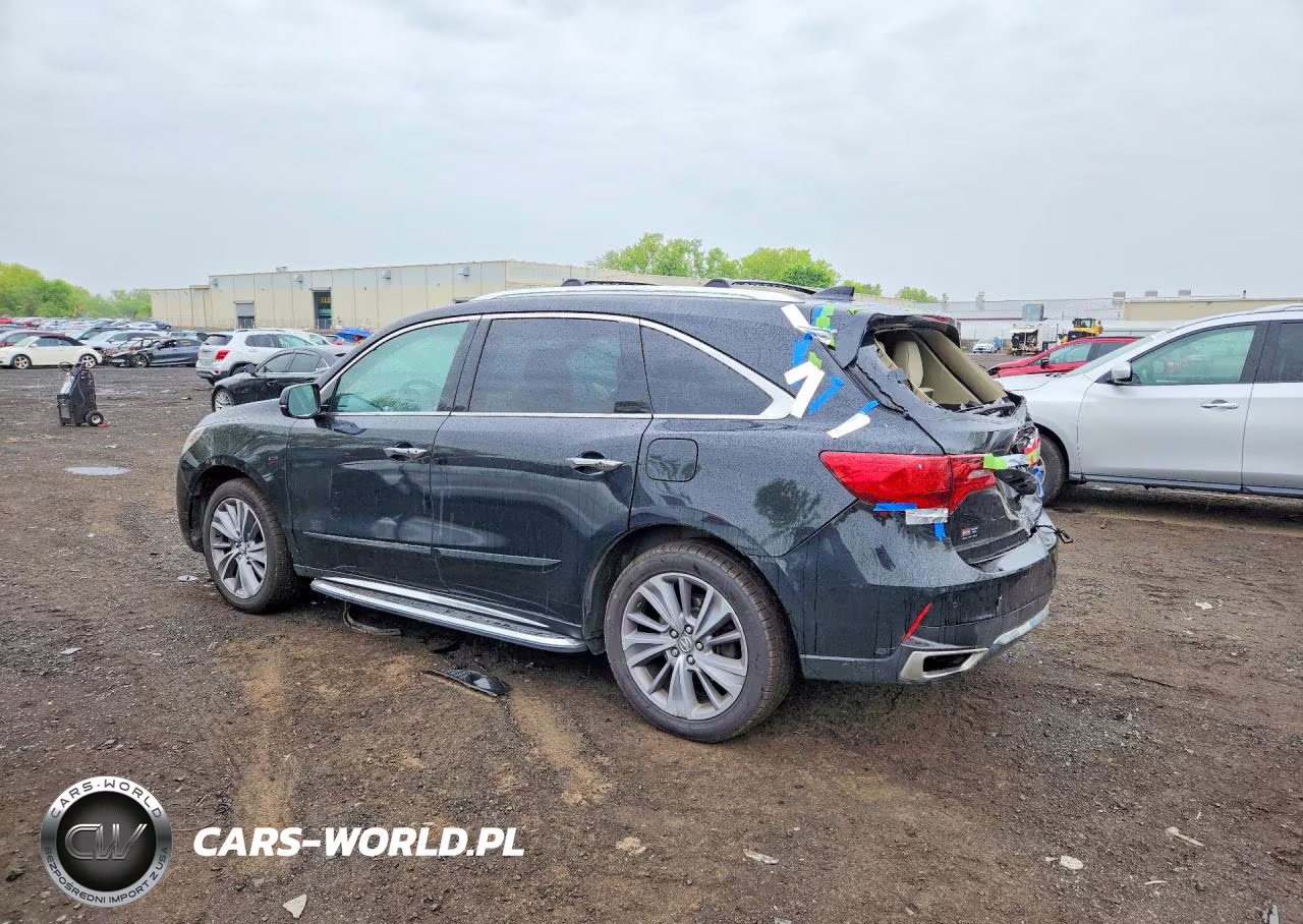 2017 Acura Mdx Technology VIN:5J8YD4H52HL007042 - 2