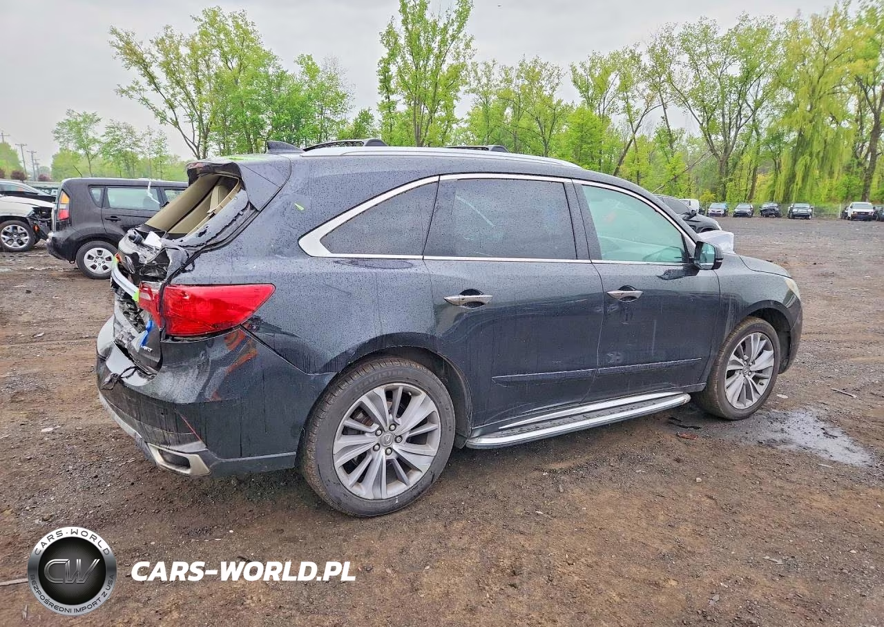 2017 Acura Mdx Technology VIN:5J8YD4H52HL007042 - 3