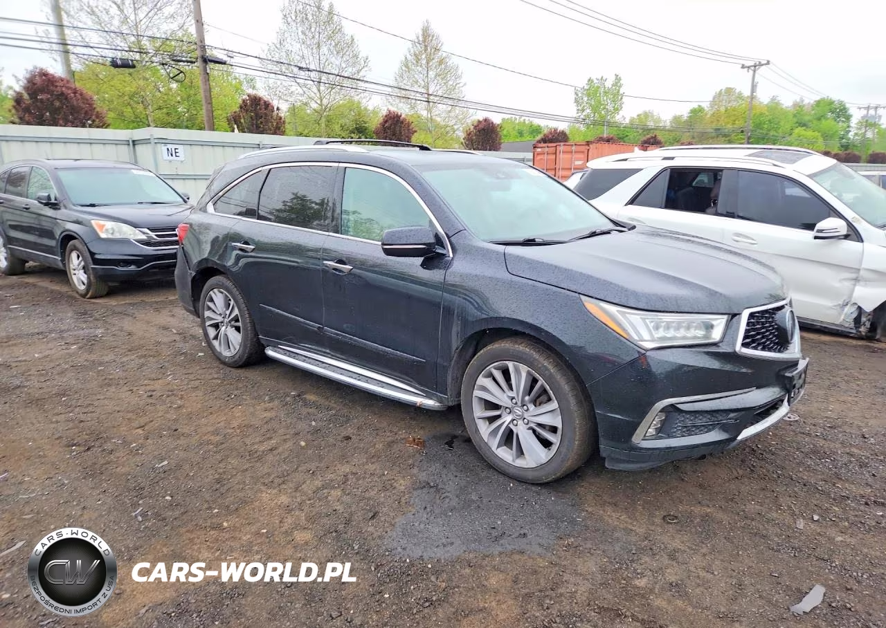 2017 Acura Mdx Technology VIN:5J8YD4H52HL007042 - 4