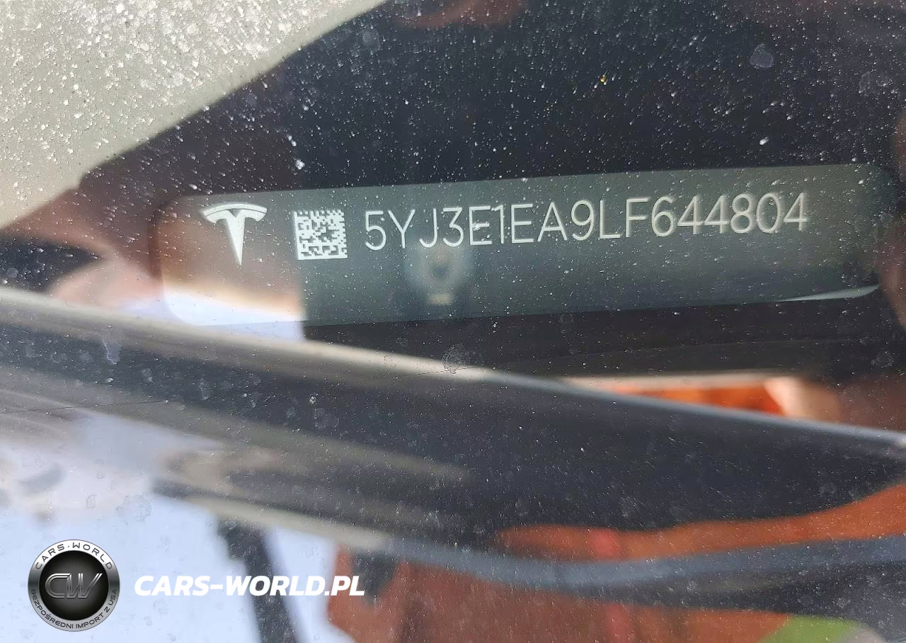 2020 Tesla Model 3 VIN:5YJ3E1EA9LF644804 - 12