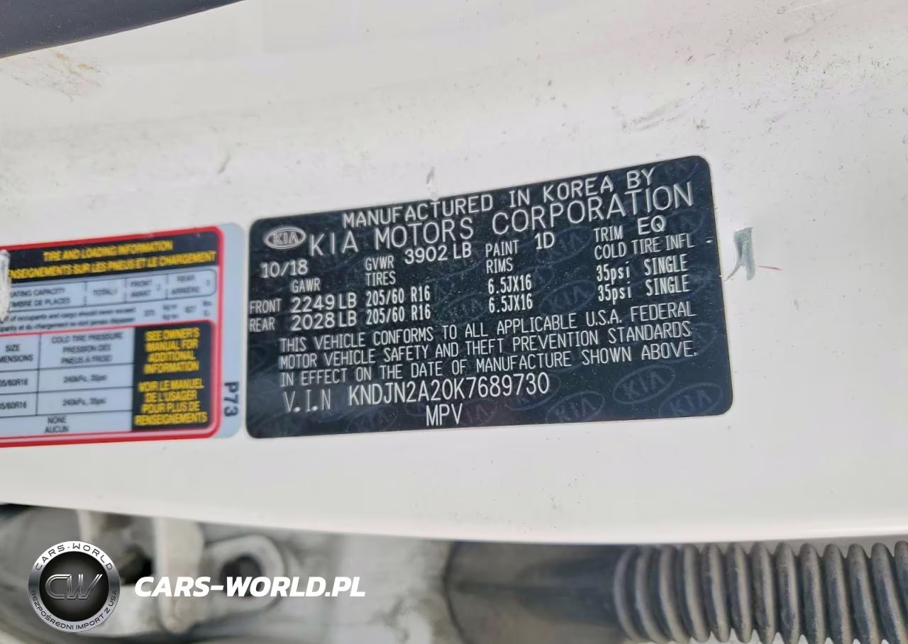 2019 Kia Soul VIN:KNDJN2A20K7689730 - 13