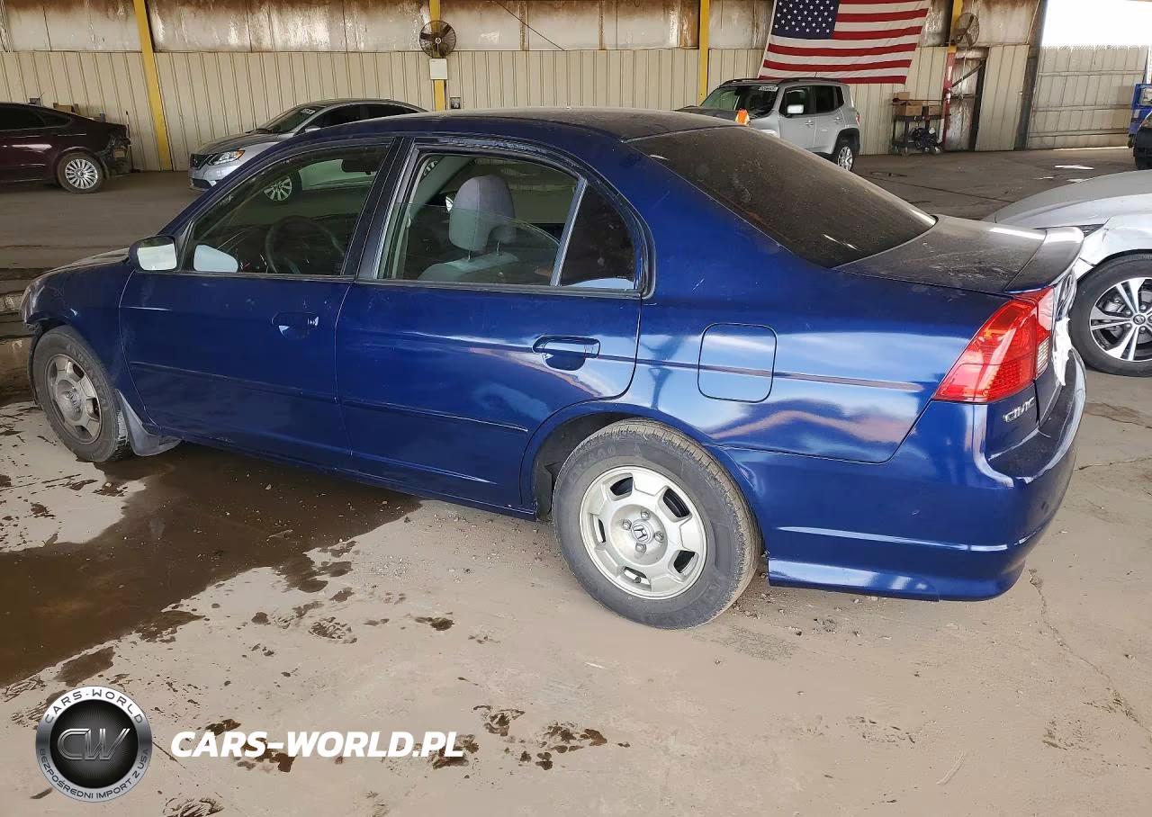2005 Honda Civic VIN:JHMES966X5S015504 - 2