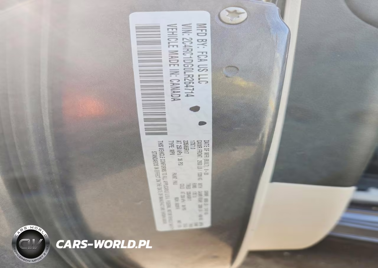 2020 Chrysler Voyager Lxi VIN:2C4RC1DG0LR264714 - 13