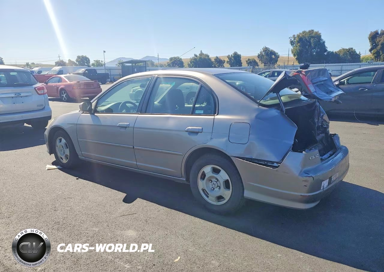 2005 Honda Civic Hybrid VIN:JHMES966X5S020377 - 2
