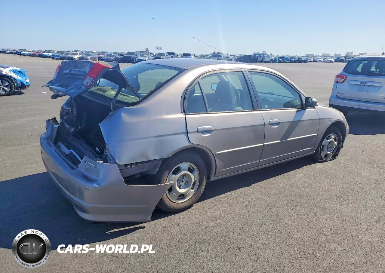 2005 Honda Civic Hybrid VIN:JHMES966X5S020377 - 3