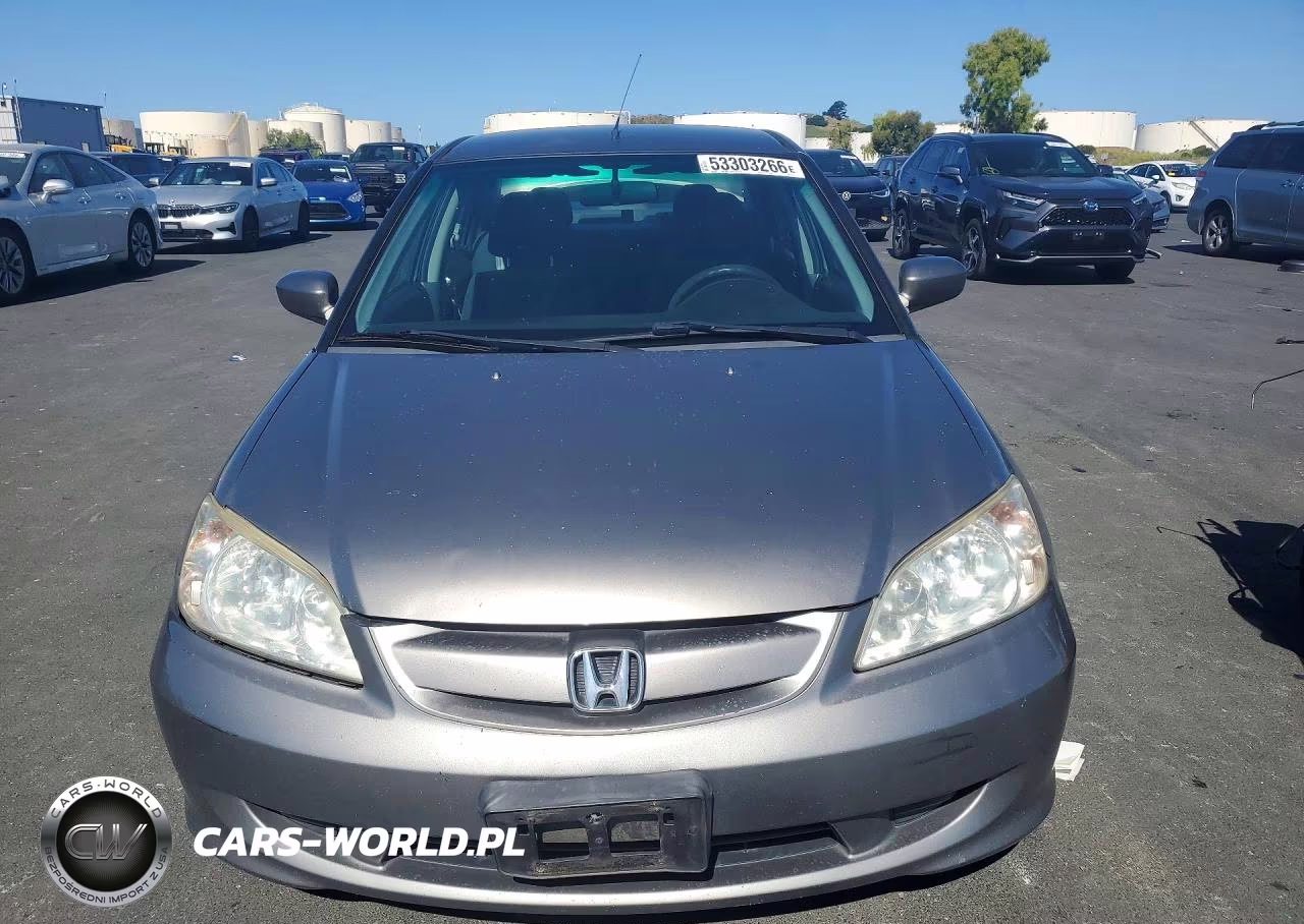 2005 Honda Civic Hybrid VIN:JHMES966X5S020377 - 5