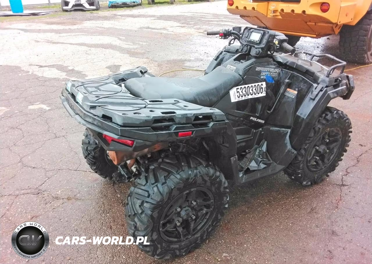 2022 Polaris Sporstman Atv VIN:4XASHY576NA166408 - 4