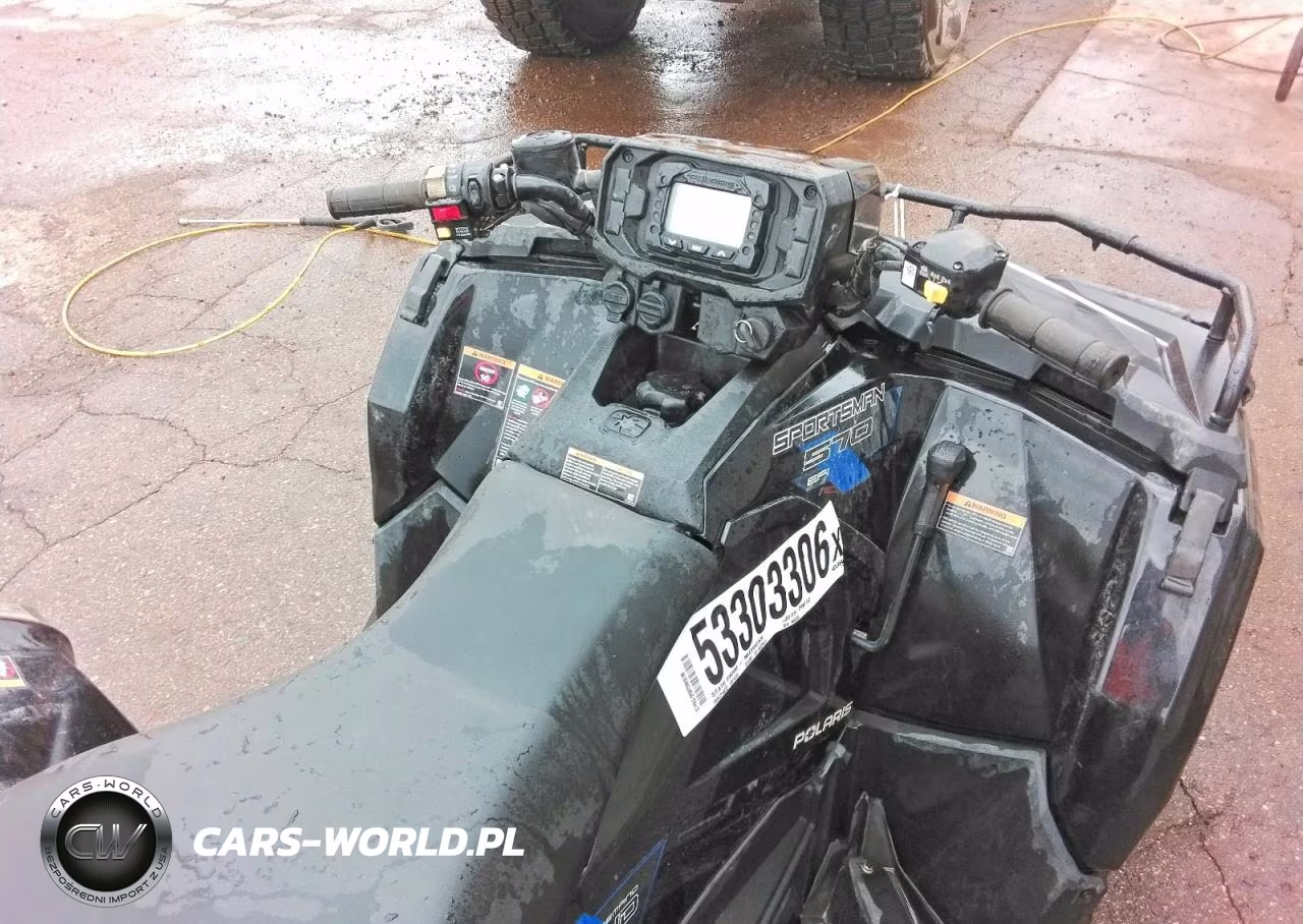 2022 Polaris Sporstman Atv VIN:4XASHY576NA166408 - 5