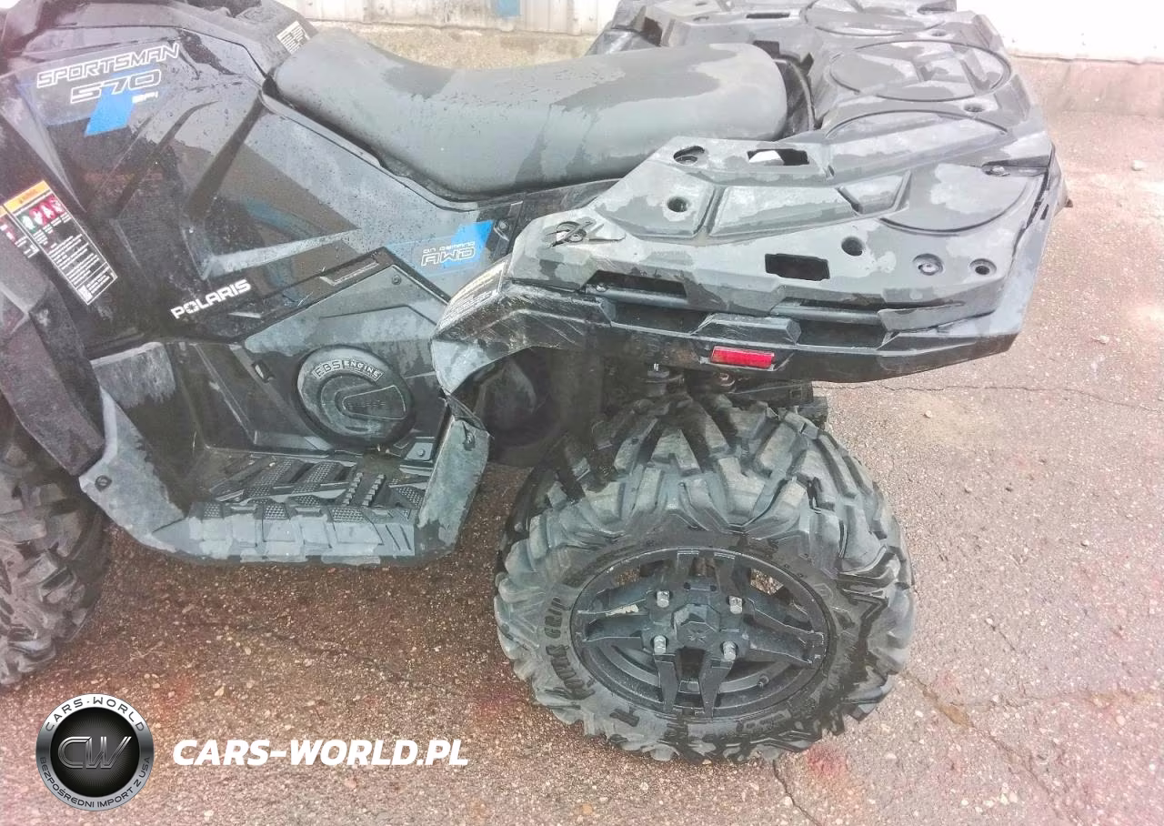 2022 Polaris Sporstman Atv VIN:4XASHY576NA166408 - 9