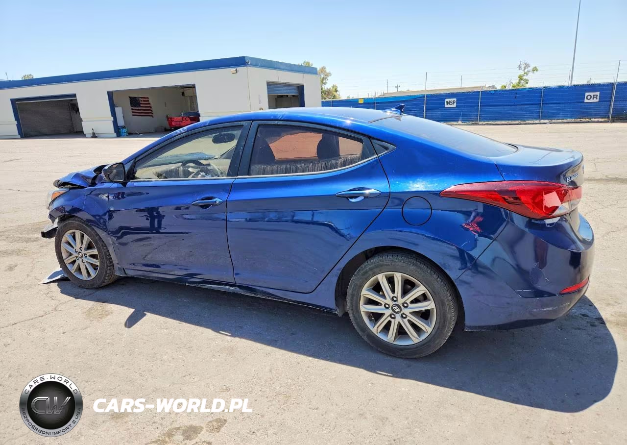 2015 Hyundai Elantra Se VIN:5NPDH4AE5FH619653 - 2