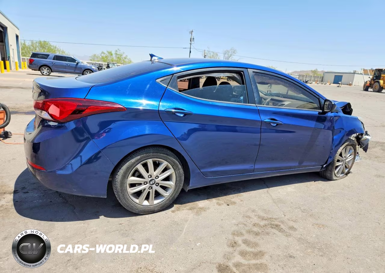 2015 Hyundai Elantra Se VIN:5NPDH4AE5FH619653 - 3