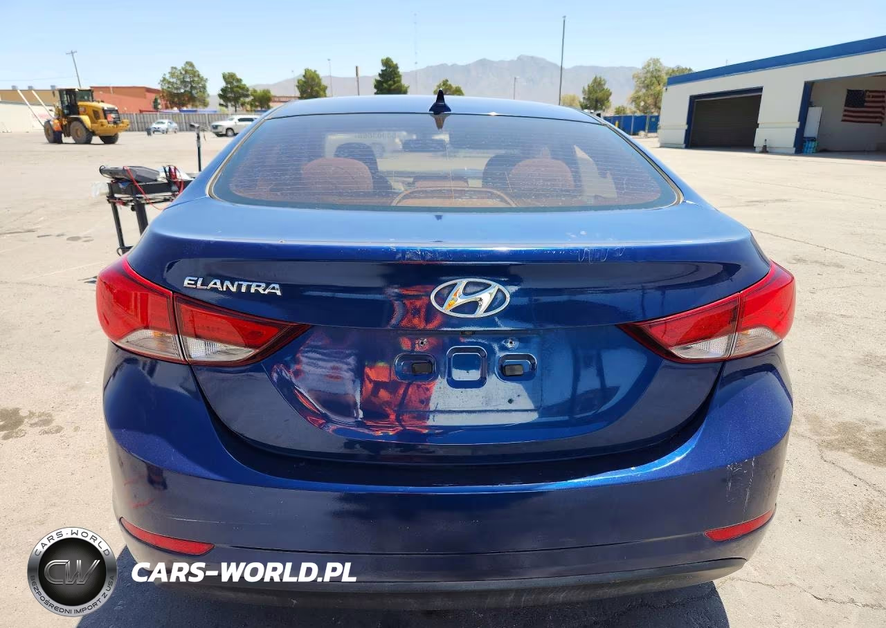 2015 Hyundai Elantra Se VIN:5NPDH4AE5FH619653 - 6