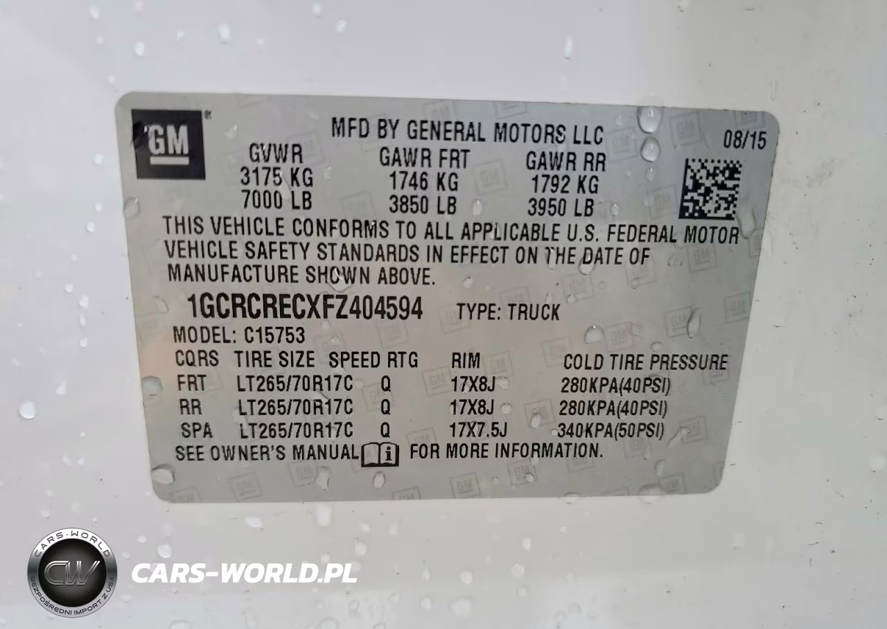 2015 Chevrolet Silverado C1500 Lt VIN:1GCRCRECXFZ404594 - 12