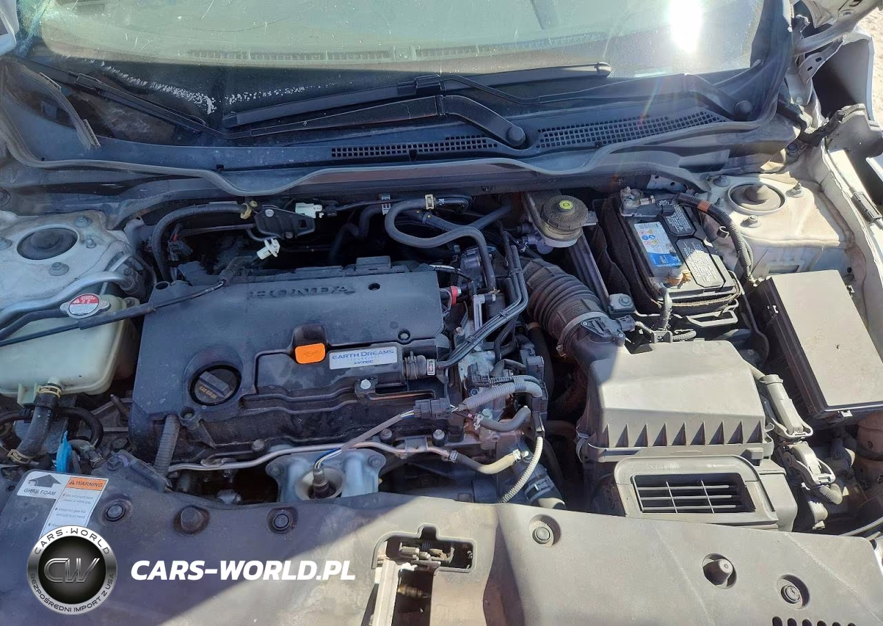 2019 Honda Civic Lx VIN:19XFC2F60KE016993 - 11