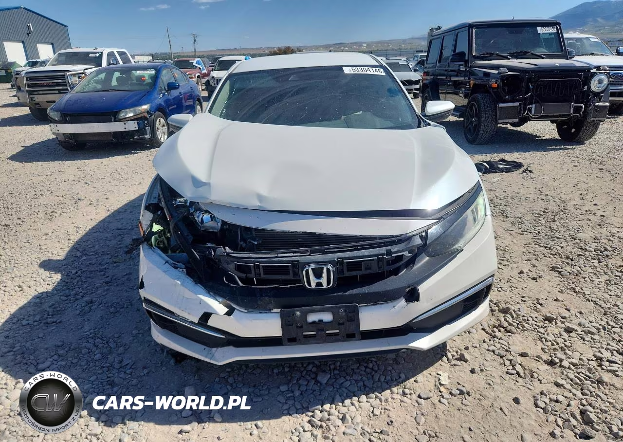 2019 Honda Civic Lx VIN:19XFC2F60KE016993 - 5