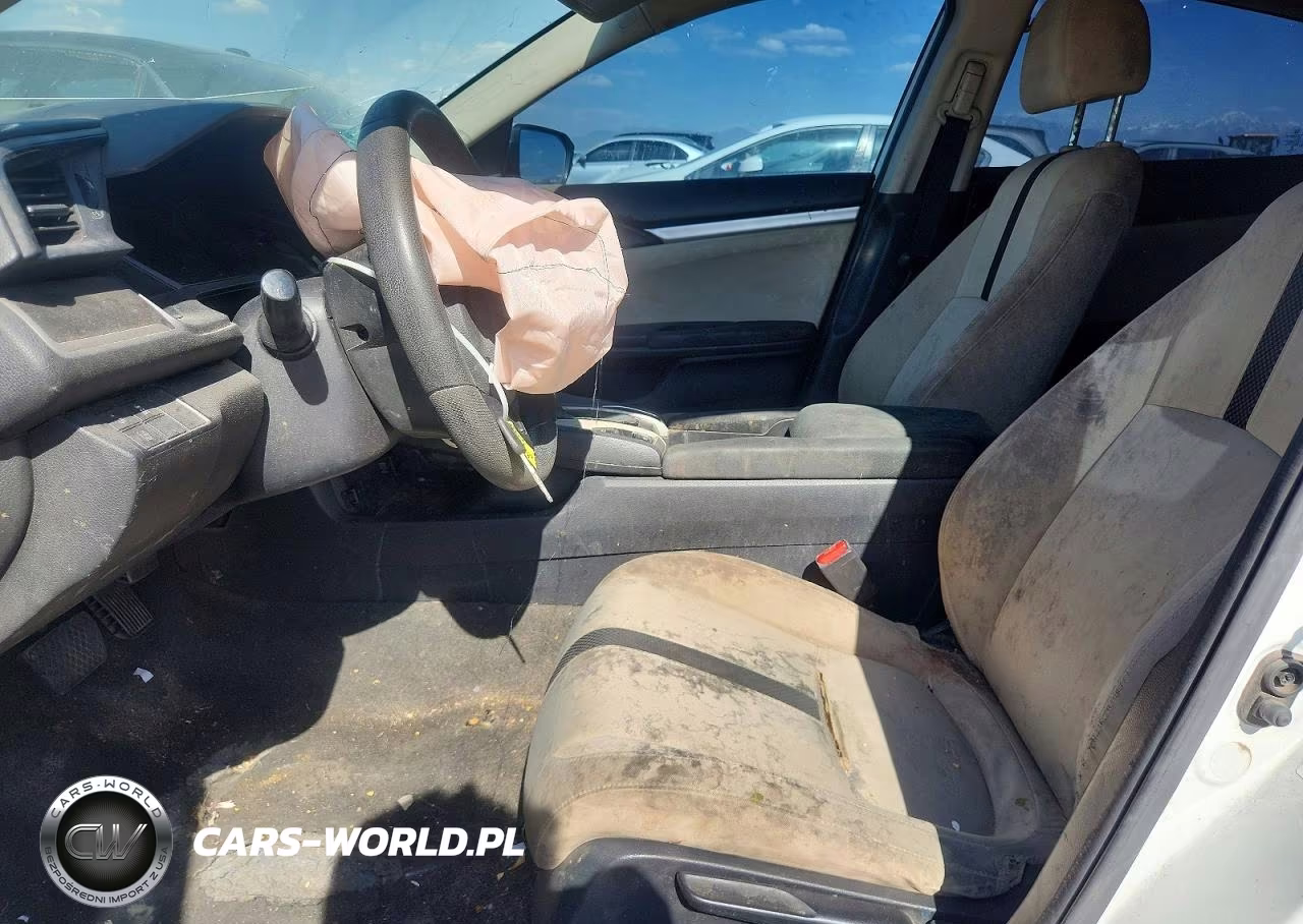 2019 Honda Civic Lx VIN:19XFC2F60KE016993 - 7