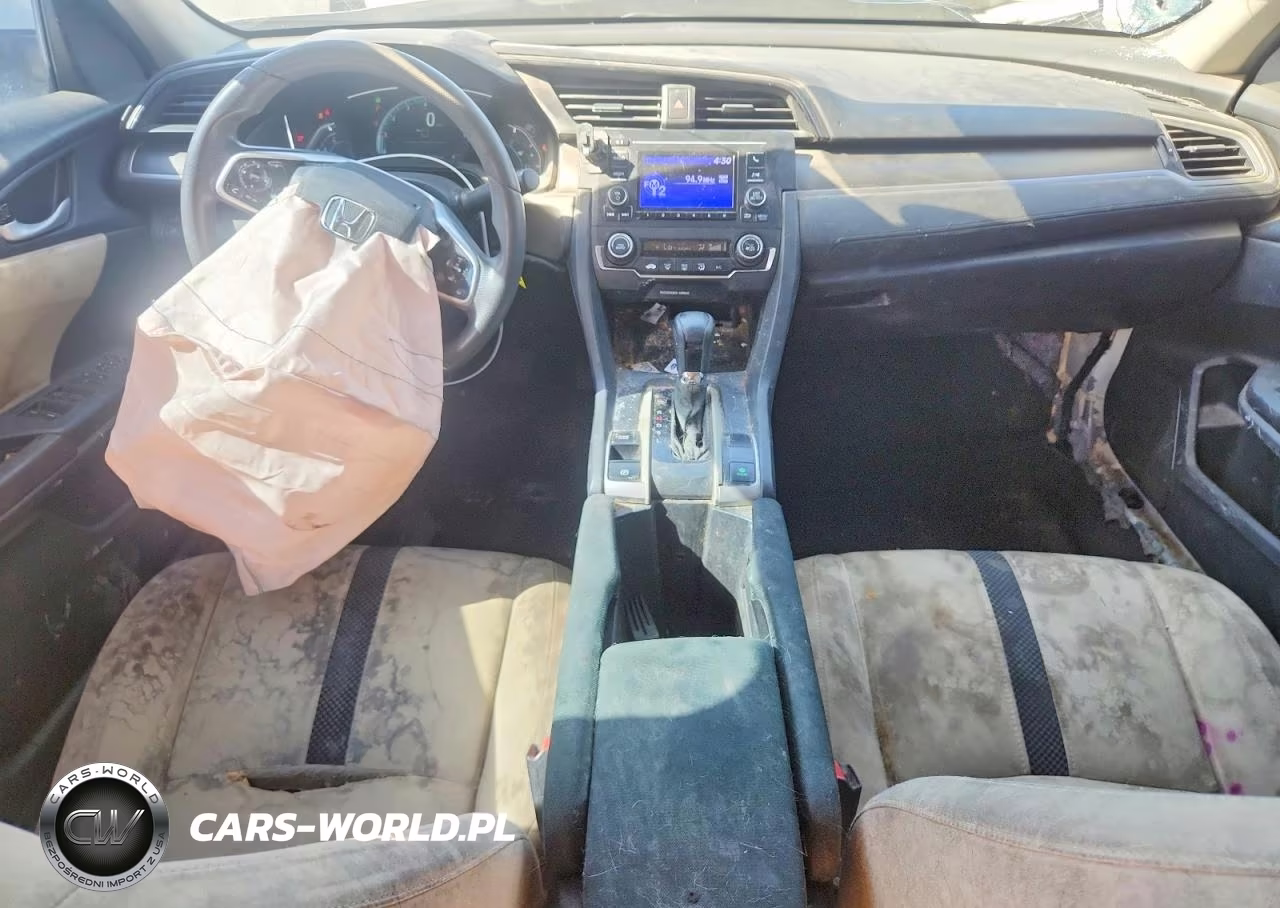 2019 Honda Civic Lx VIN:19XFC2F60KE016993 - 8