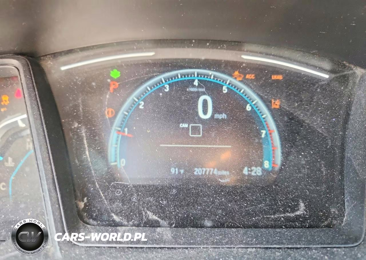 2019 Honda Civic Lx VIN:19XFC2F60KE016993 - 9
